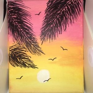 Sunrise painting